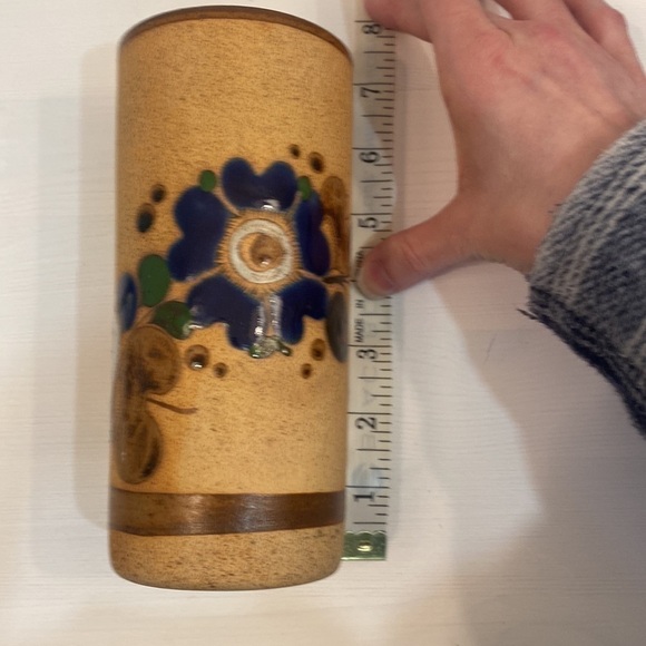 Vintage Mexican Sandstone Vase Floral Vase - Picture 10 of 10